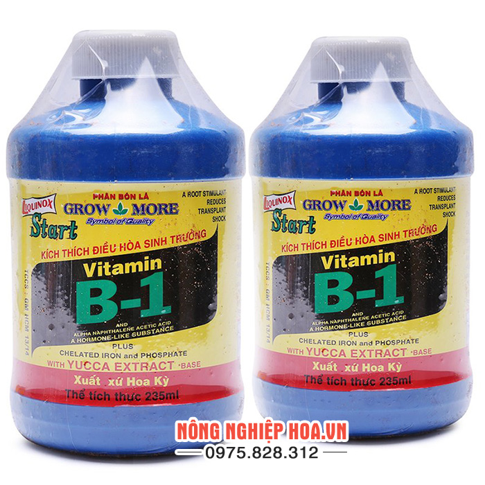 Vitamin B1 xanh Growmore chai 235ml hàng của Mỹ