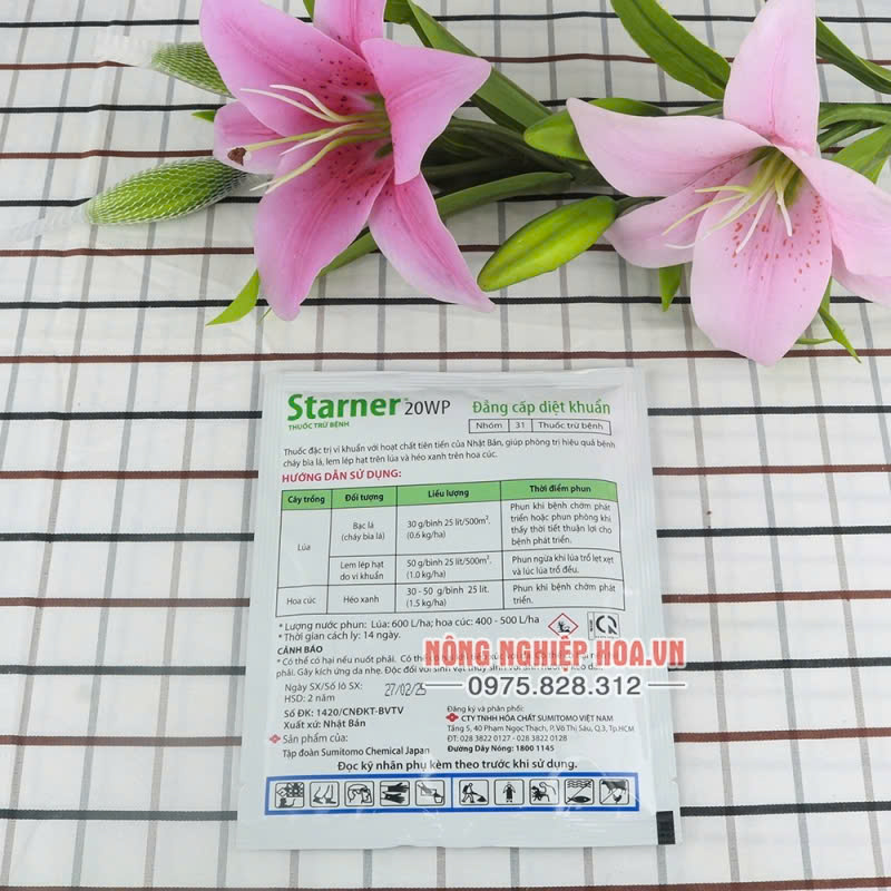 Starner đặc trị nấm bệnh và vi khuẩn gây hại cho cây Starner đặc trị nấm bệnh và vi khuẩn gây hại cho cây