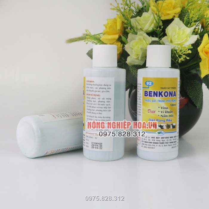 Benkona là dòng sát khuẩn tốt cho cây Benkona là dòng sát khuẩn tốt cho cây