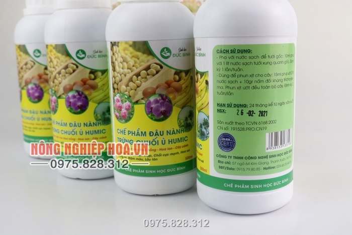 Chế phẩm đậu nành chứa nhiều thành phần dinh dưỡng cho cây Chế phẩm đậu nành chứa nhiều thành phần dinh dưỡng cho cây
