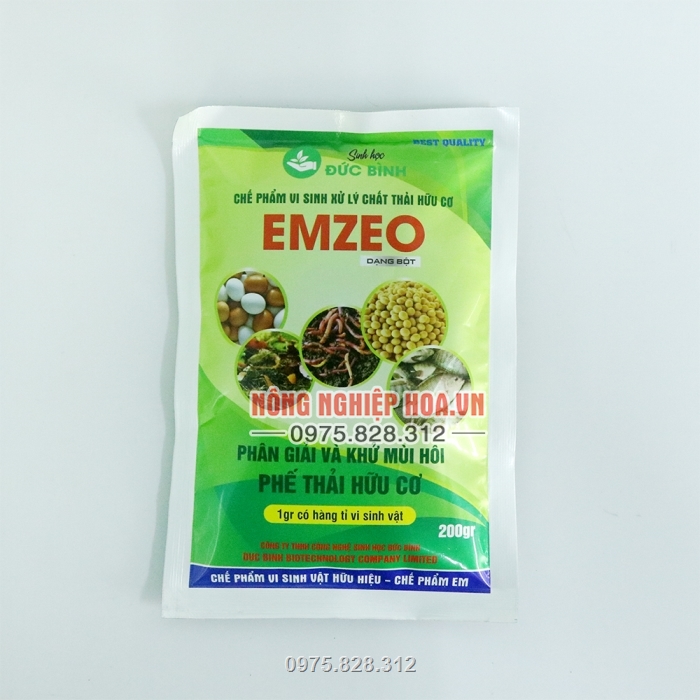  Dùng EMZEO để phân giải các chất thải nông nghiệp